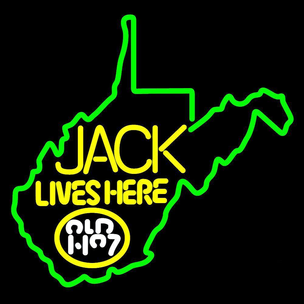 Custom Jack Lives Here West Viginia Neon Sign Tube Neon Light