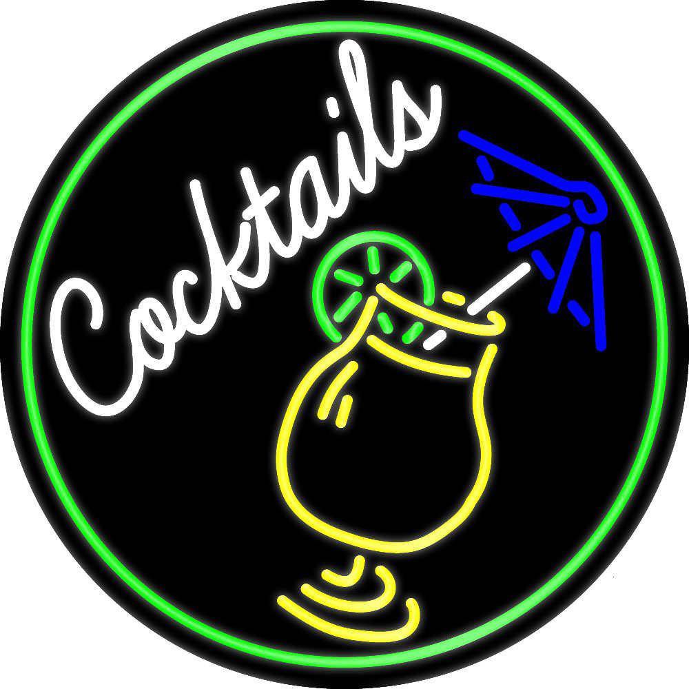 Custom Cocktails Neon Sign Tube Neon Light