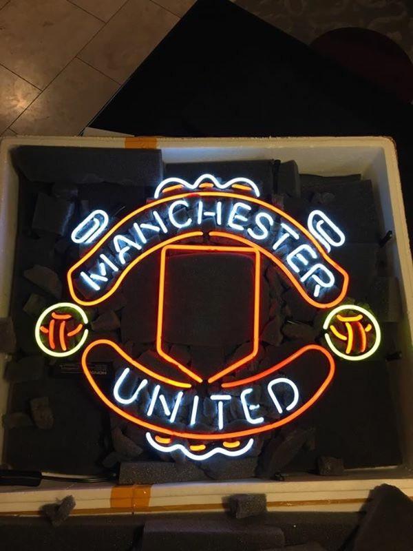 Custom Manchester United Neon Sign Real Neon Light