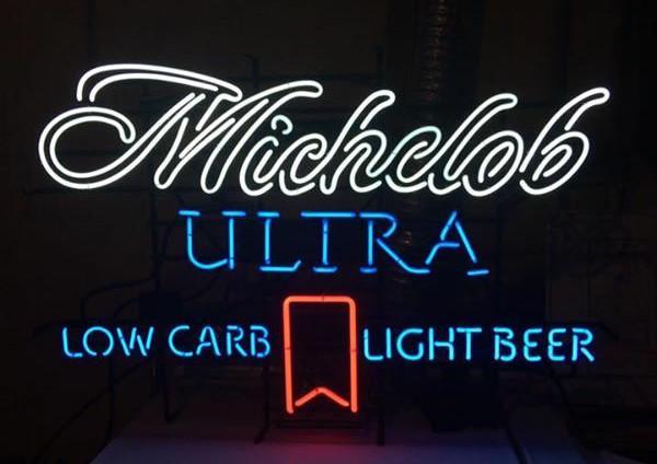 Custom Michelob Ultra Low carb Neon Sign Real Neon Light
