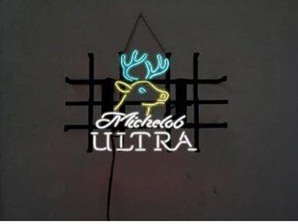 Custom Michelob Ultra Deer Neon Sign Real Neon Light
