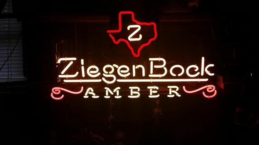 Custom ZiegenBock Amber Anheuser Busch Neon Sign Real Neon Light