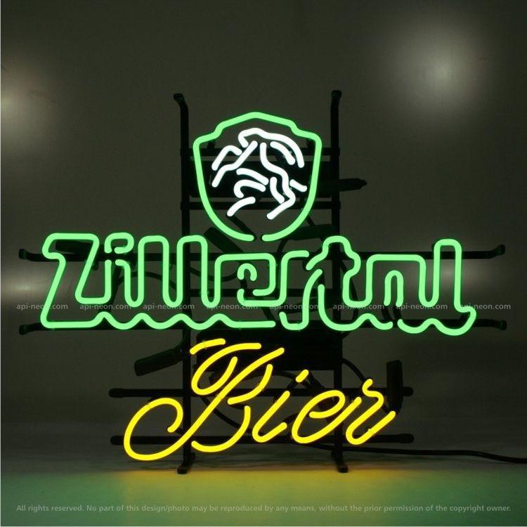 Custom Zillertal Bier Neon Sign Real Neon Light