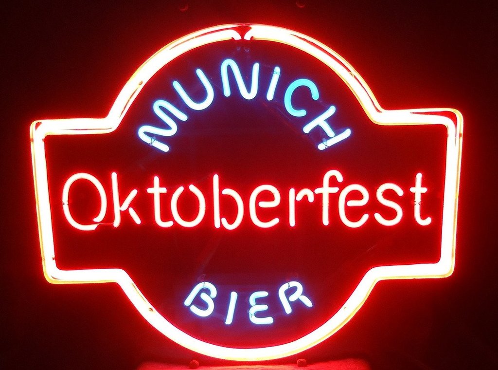 Custom Munich Oktoberfest Bier Neon Sign Real Neon Light