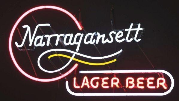 Custom Narragansett Large Beer Neon Sign Real Neon Light