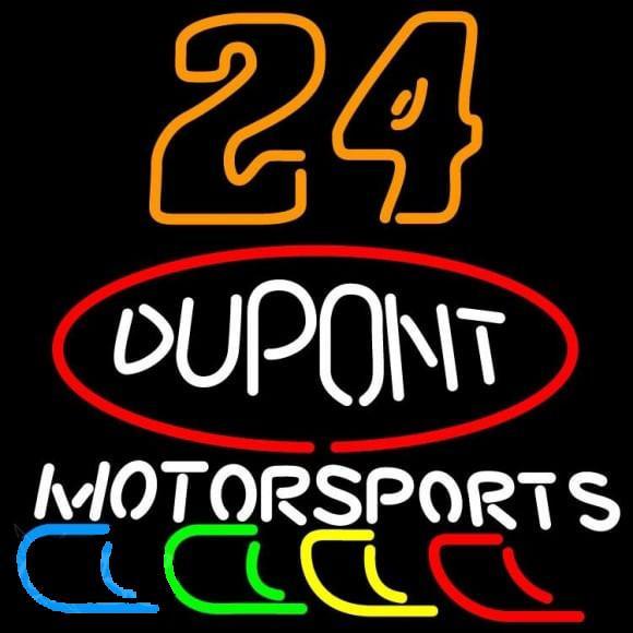 Custom 24 Dupont NASCA Neon Sign Real Neon Light