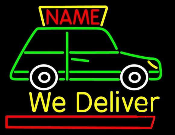 Custom We Deliver Neon Sign Real Neon Light