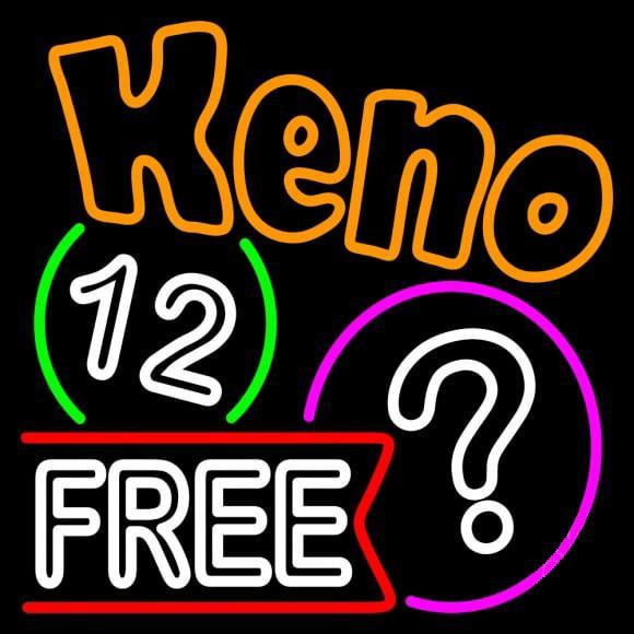 Custom Keno 12 Free Neon Sign Real Neon Light