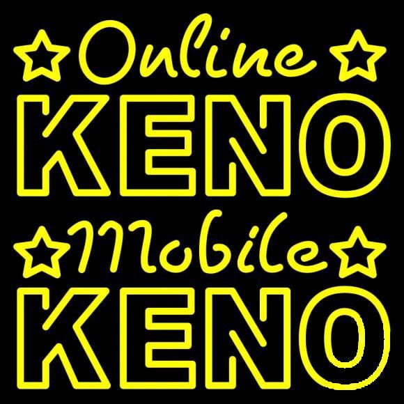 Custom Online Keno Mobile Keno Neon Sign Real Neon Light