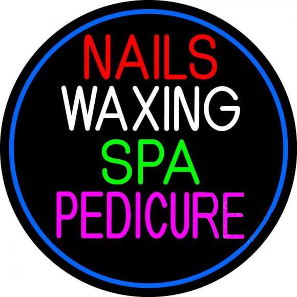 Custom Nails Wa ing Spa Pedicure Neon Sign Real Neon Light