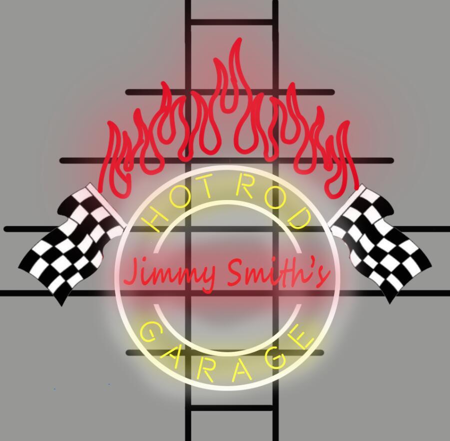 Custom Garage Neon Sign Real Tube Neon Light