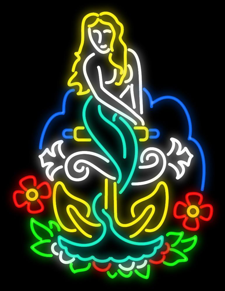 Custom Mermaid Neon Sign Real Neon Light