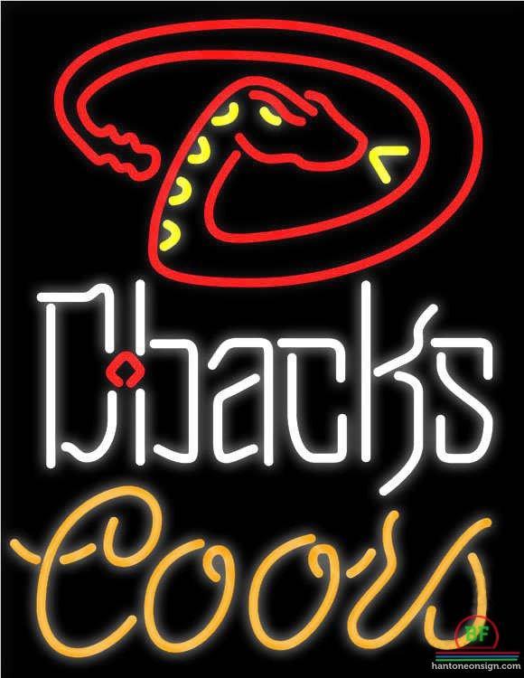 Custom Coors Light Arizona Diamondbacks Neon Sign MLB Teams Neon Light