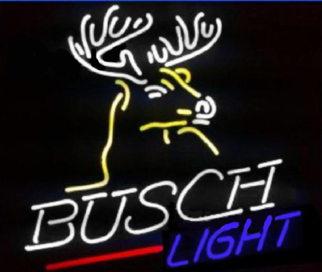 Custom Busch Light Neon Sign Real Tube Neon Light