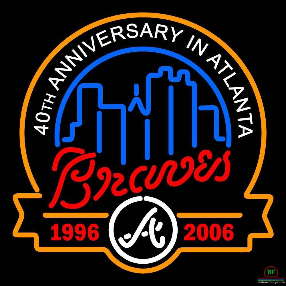 Custom Atlanta Braves Neon Sign MLB Teams Neon Light