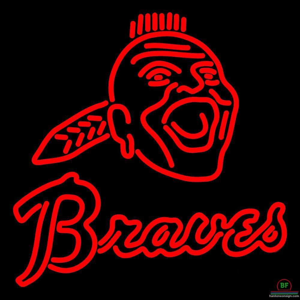 Custom Atlanta Braves Neon Sign MLB Teams Neon Light