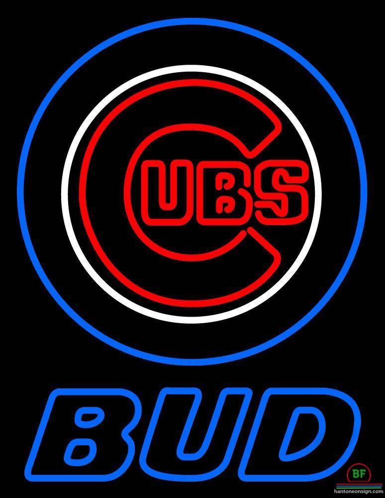 Custom Bud Chicago Cubs Neon Sign MLB Teams Neon Light