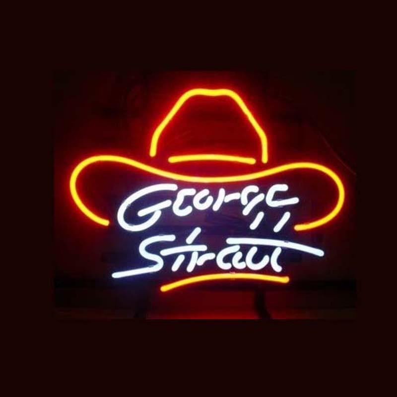 Custom George Strait Neon Sign