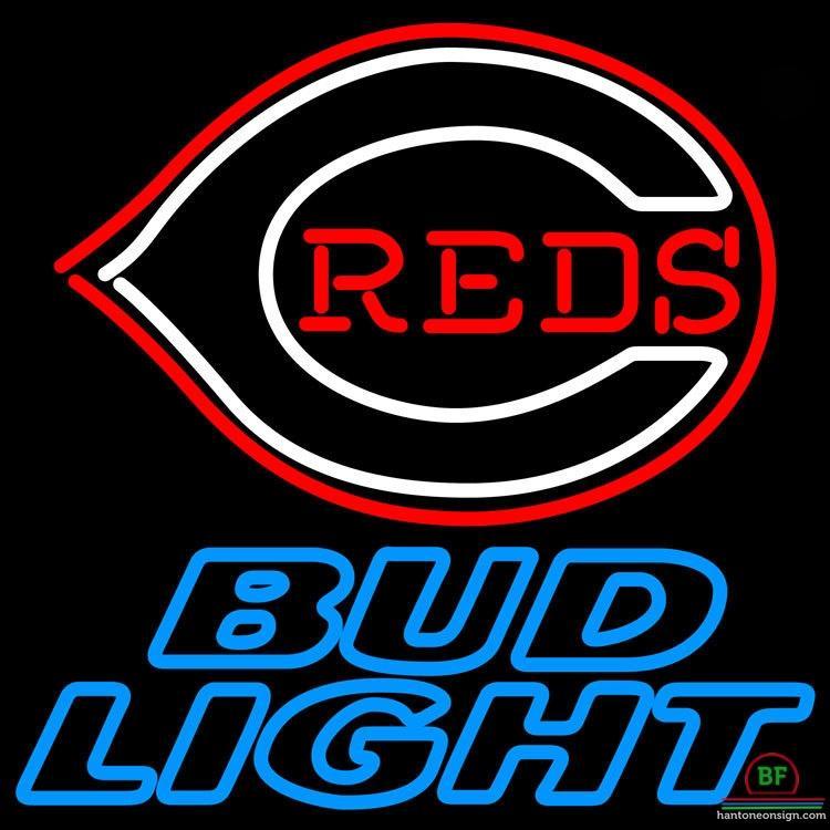 Custom Bud Light Cincinnati Reds Neon Sign MLB Teams Neon Light