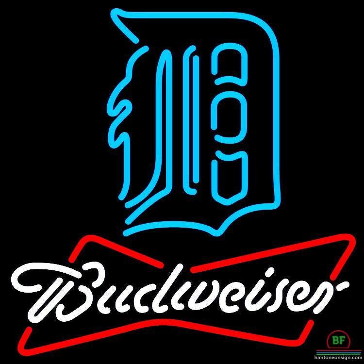 Custom Budweiser Detroit Tigers Neon Sign MLB Teams Neon Light