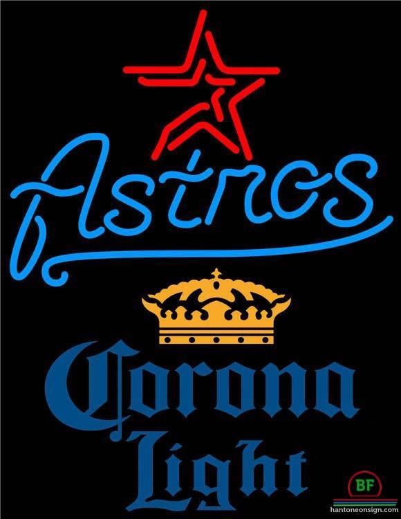 Custom Corona Light Houston Astros Neon Sign MLB Teams Neon Light