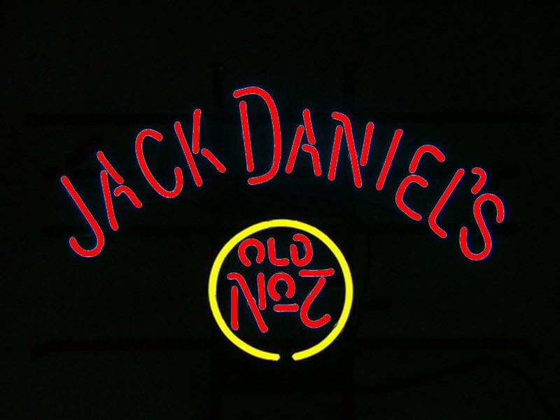 Custom Jack Daniels #7 Neon Sign Real Neon Light