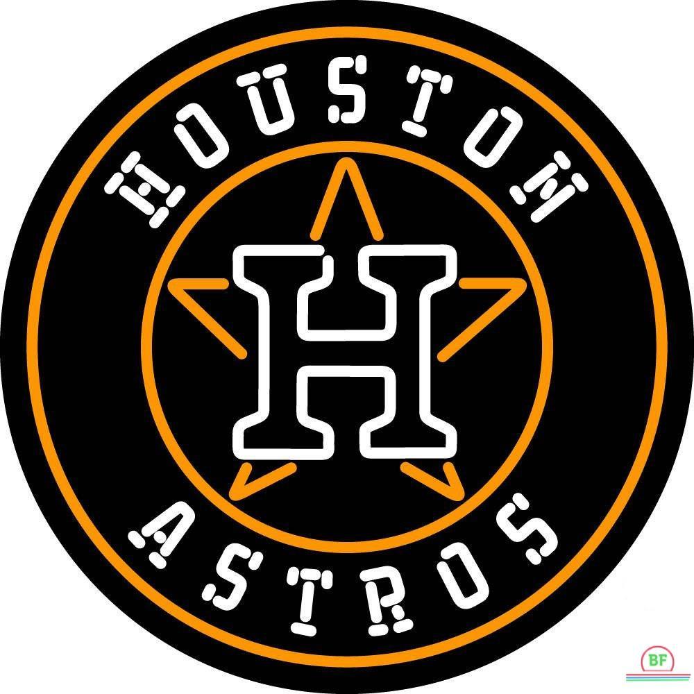 Custom Houston Astros Neon Sign MLB Teams Neon Light