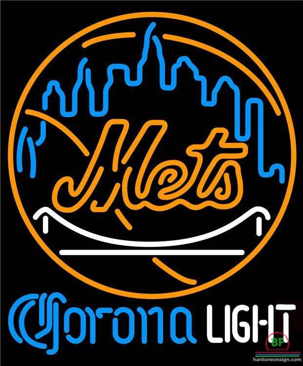 Custom Corona Light New York Mets Neon Sign MLB Teams Neon Light