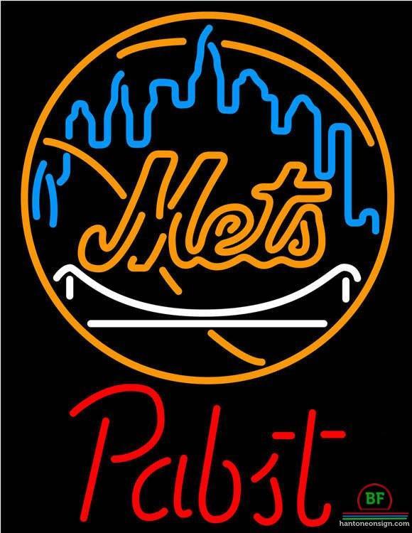 Custom Pabst New York Mets Neon Sign MLB Teams Neon Light