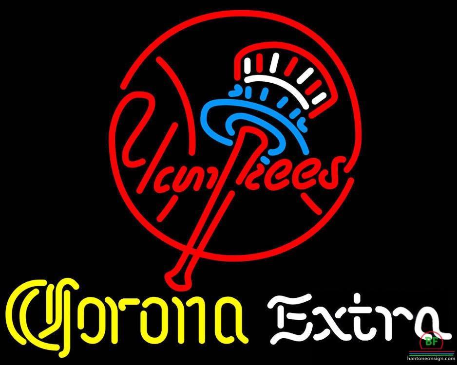 Custom Corona Extra New York yankees Neon Sign MLB Teams Neon Light