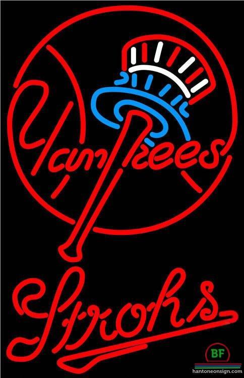 Custom Strohs New York yankees Neon Sign MLB Teams Neon Light
