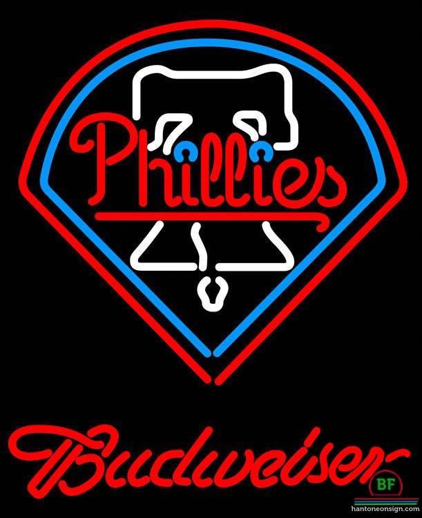 Custom Budweiser Philadelphia Phillies Neon Sign MLB Teams Neon Light