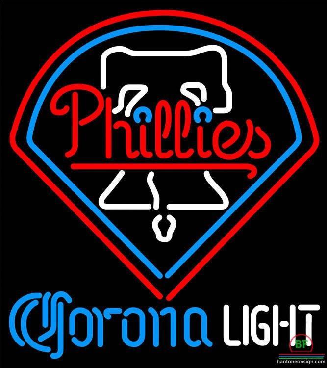 Custom Corona Light Philadelphia Phillies Neon Sign MLB Teams Neon Light