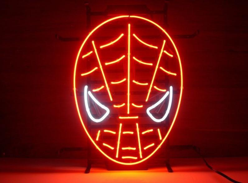 Custom Red Spiderman Neon Sign
