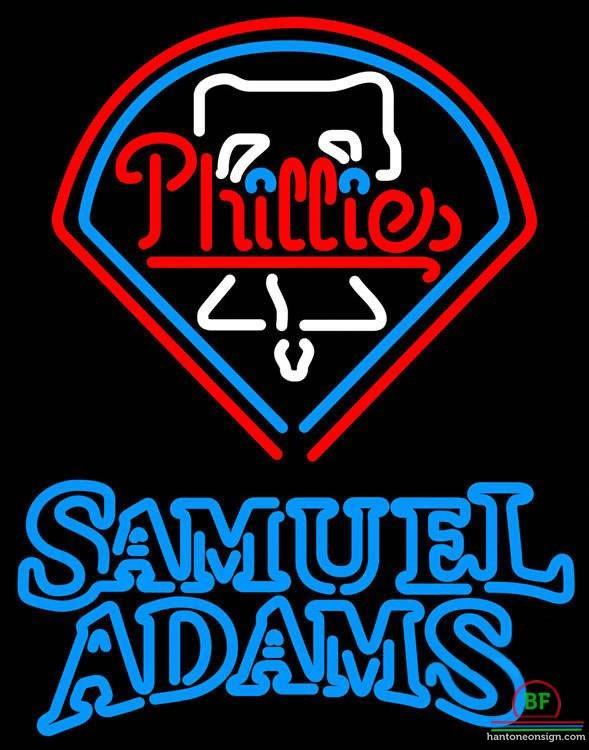 Custom Samuel Adams Philadelphia Phillies Neon Sign MLB Teams Neon Light