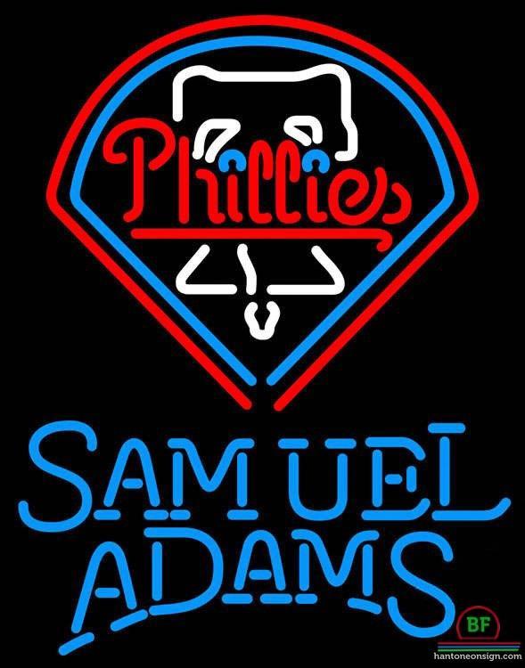 Custom Samuel Adams Philadelphia Phillies Neon Sign MLB Teams Neon Light