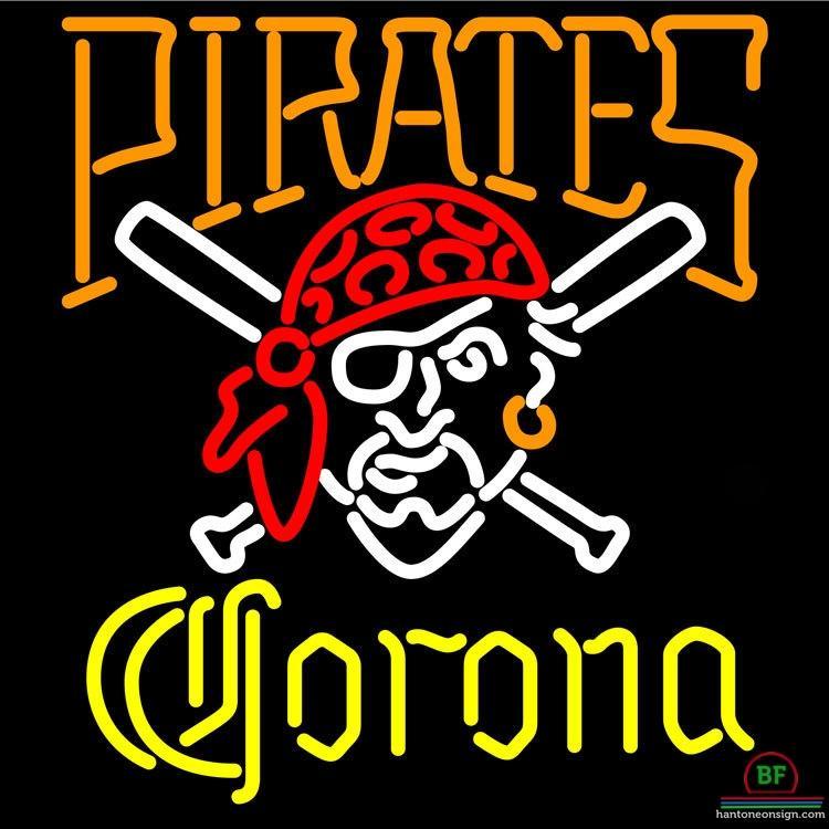 Custom Corona Pittsburgh Pirates Neon Sign MLB Teams Neon Light