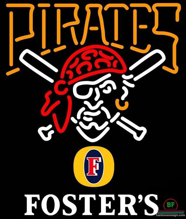 Custom Fosters Pittsburgh Pirates Neon Sign MLB Teams Neon Light