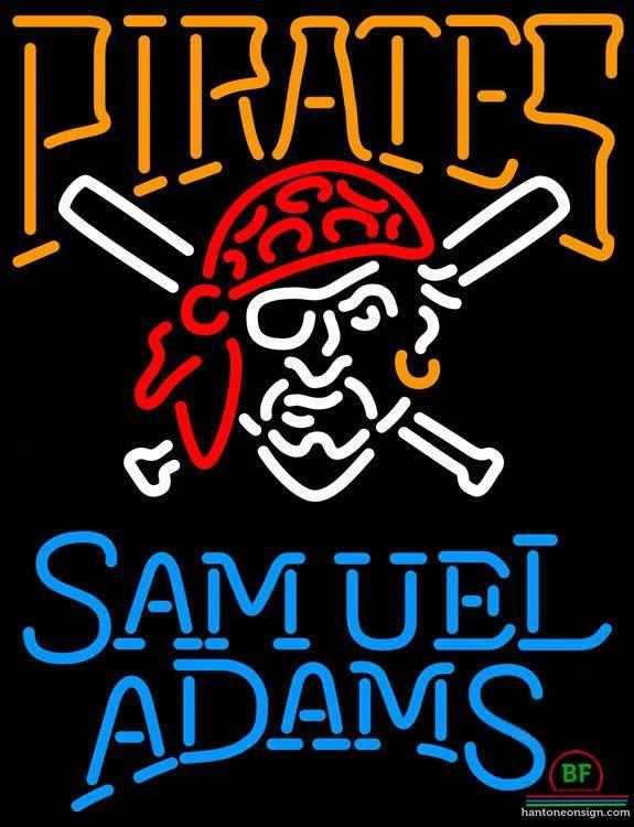 Custom Samuel Adams Pittsburgh Pirates Neon Sign MLB Teams Neon Light