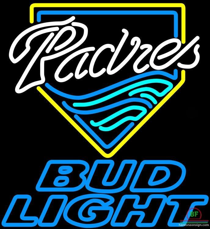 Custom Bud Light San Diego Padres Neon Sign MLB Teams Neon Light