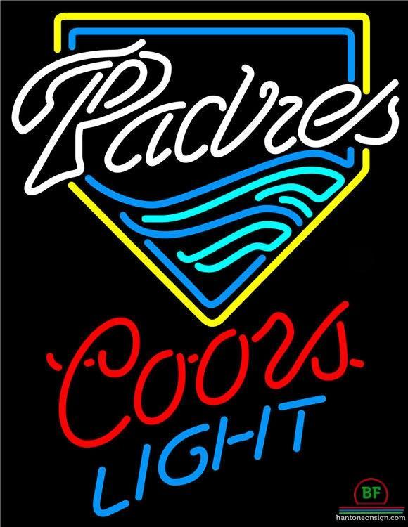 Custom Coors Light San Diego Padres Neon Sign MLB Teams Neon Light