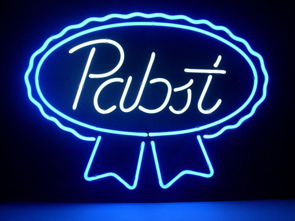 Custom Pabst Blue Ribbon Lager Ale Neon Sign