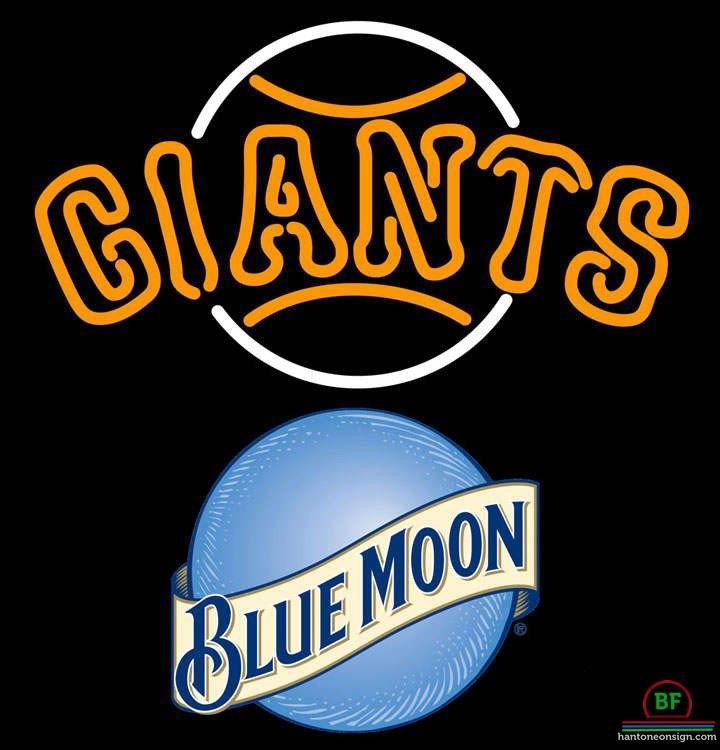 Custom Blue Moon San Francisco Giants Neon Sign MLB Teams Neon Light