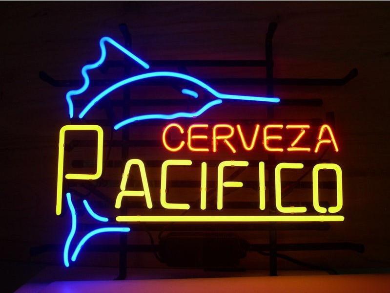 Custom Pacifico Clara Mexican Cerveza Neon Sign