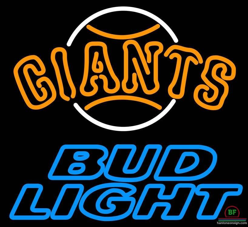 Custom Bud Light San Francisco Giants Neon Sign MLB Teams Neon Light