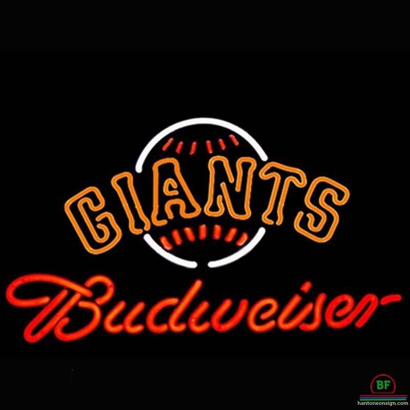 Custom Budweiser San Francisco Giants Neon Sign MLB Teams Neon Light