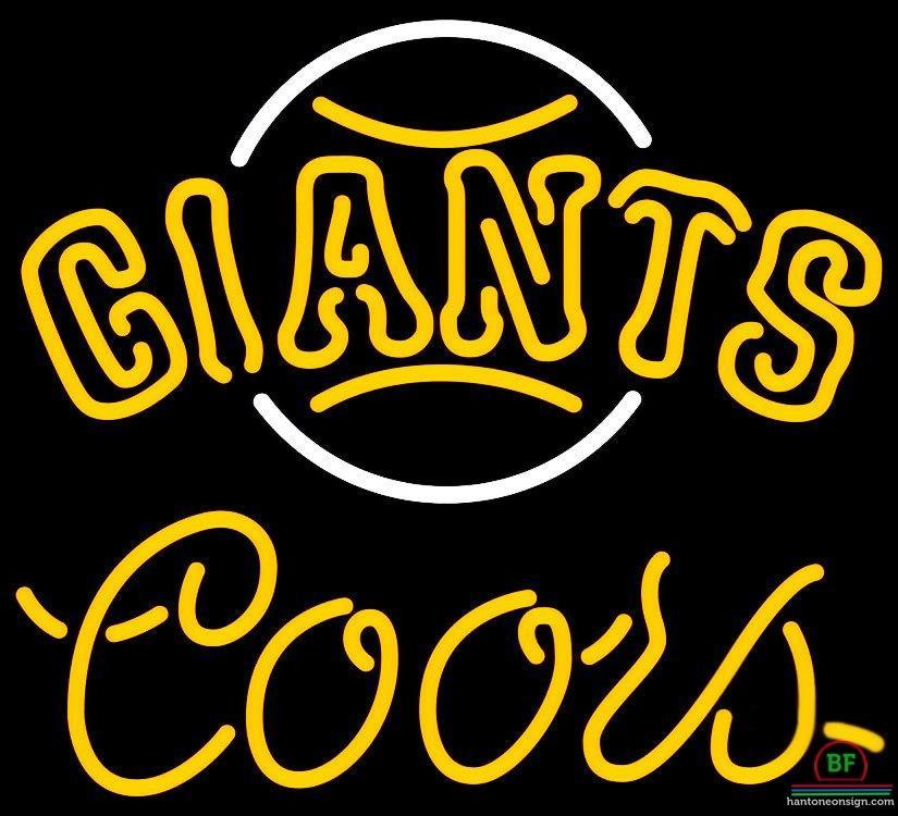 Custom Coors Light San Francisco Giants Neon Sign MLB Teams Neon Light