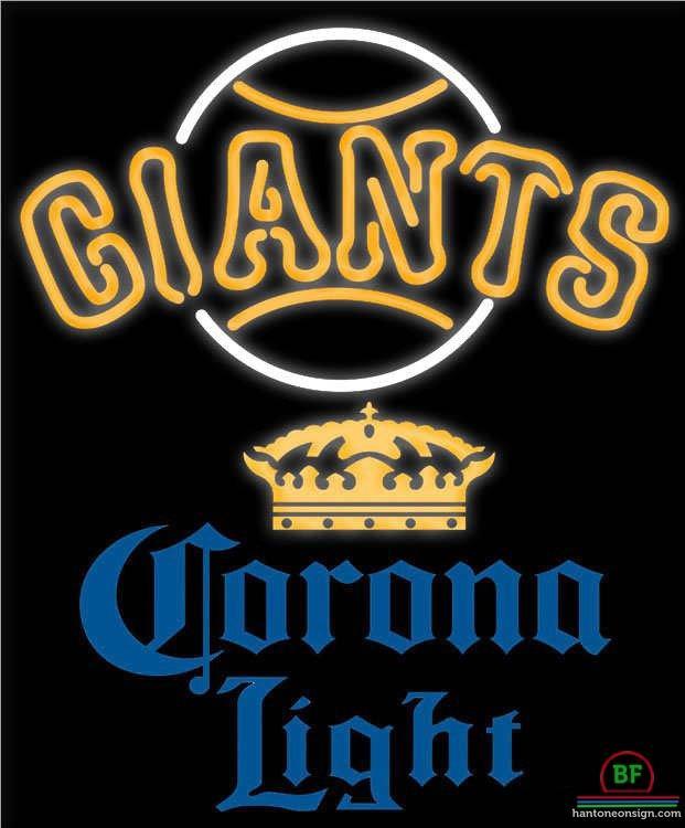 Custom Corona Light San Francisco Giants Neon Sign MLB Teams Neon Light