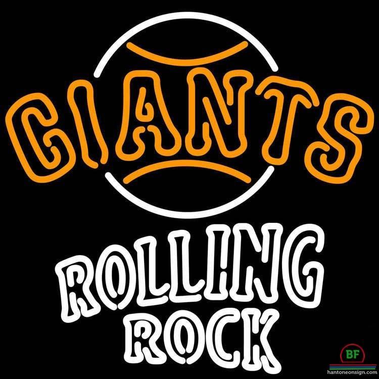 Custom Rolling Rock San Francisco Giants Neon Sign MLB Teams Neon Light
