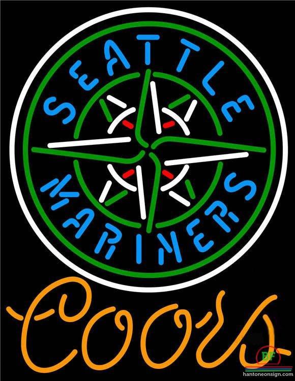 Custom Coors Light Seattle Mariners Neon Sign MLB Teams Neon Light